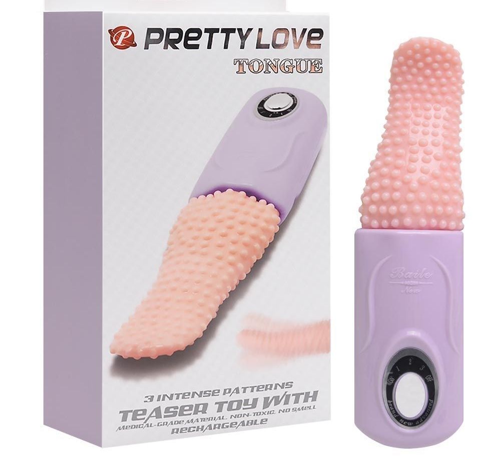 Língua massageadora vibratória